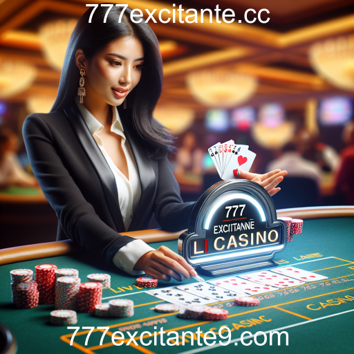 A Experiência do Cassino Ao Vivo em 777excitante.cc